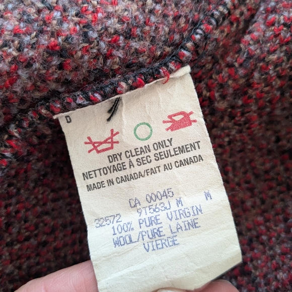 100% Wool Nordic Print Jacket - Picture 8 of 8